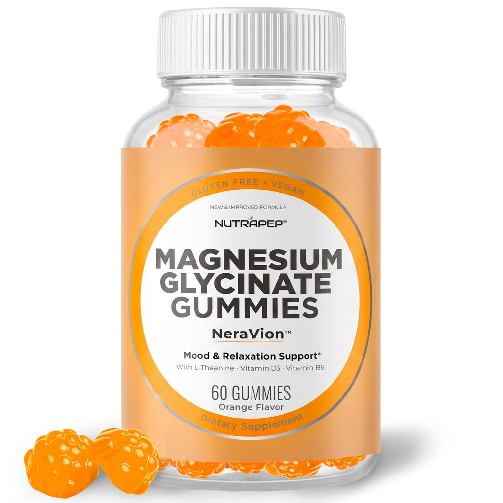 NutraPep Magnesium Glycinate Gummies - 60 Count