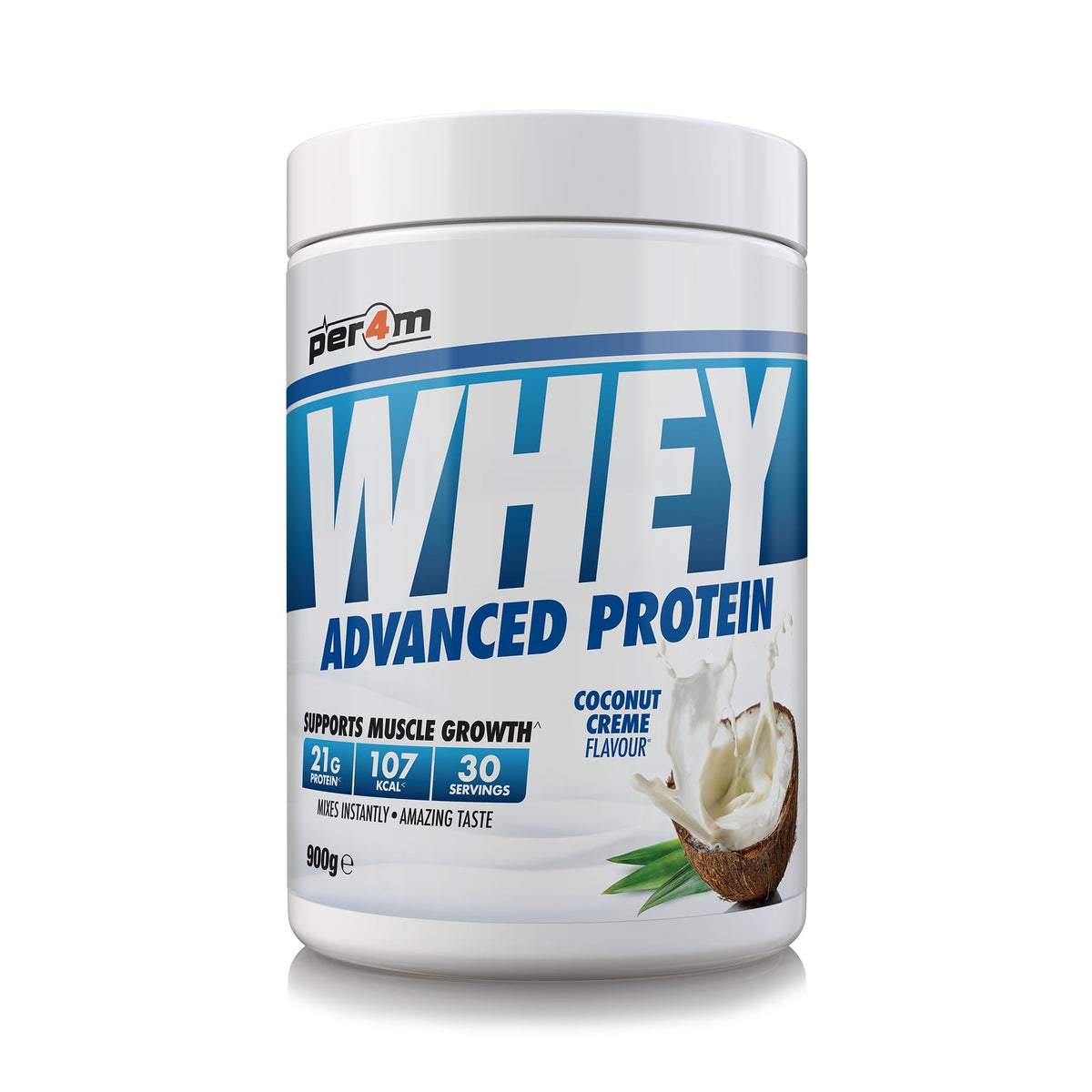 per4m Protein Whey Powder Coconut Creme - 900g