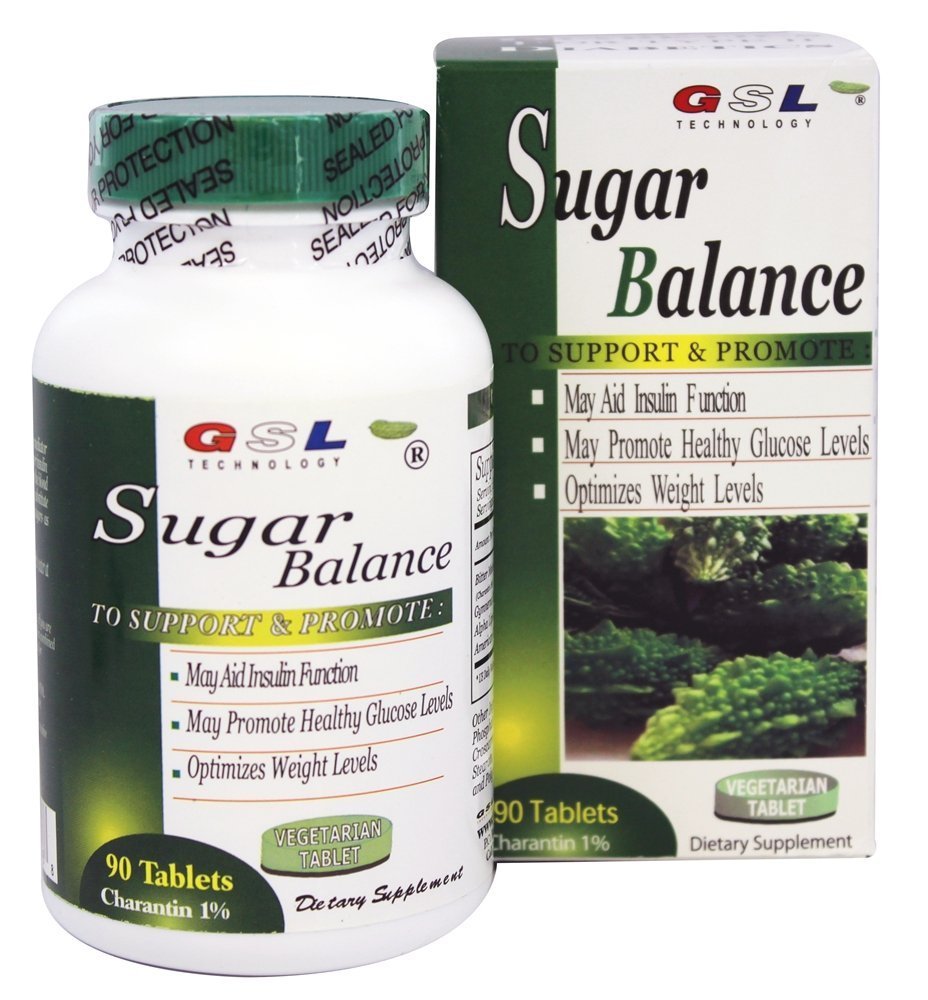 GSL Sugar Balance Tablets - 360 Count (Pack of 4)