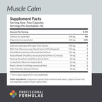 Professional Formulas Muscle Calm Herbal Support - 90 Capsules - image 2