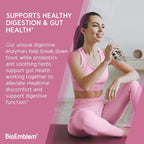 BioEmblem Digestive Enzymes with Probiotics 10 Enzymes - 60 Capsules - image 4
