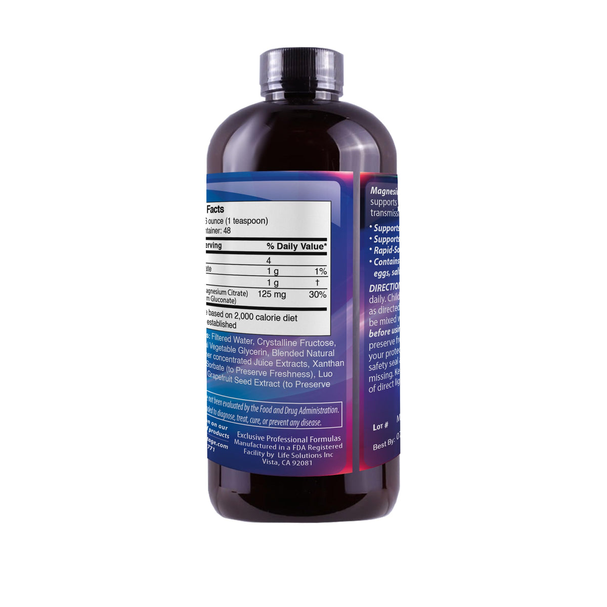 Dr's Advantage Liquid Magnesium Supplement - 8 Oz - image 3