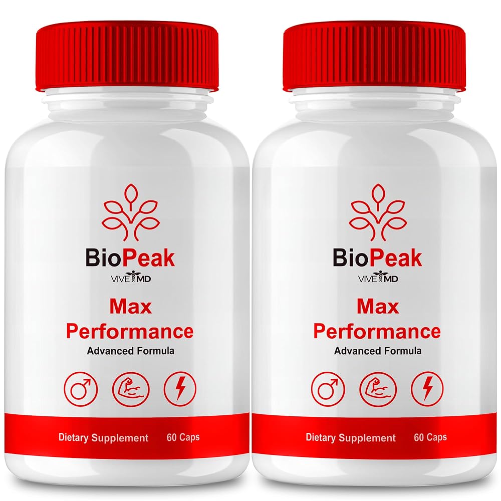 VIVE MD BioPeak Capsules All Natural Supplement - 120 Capsules