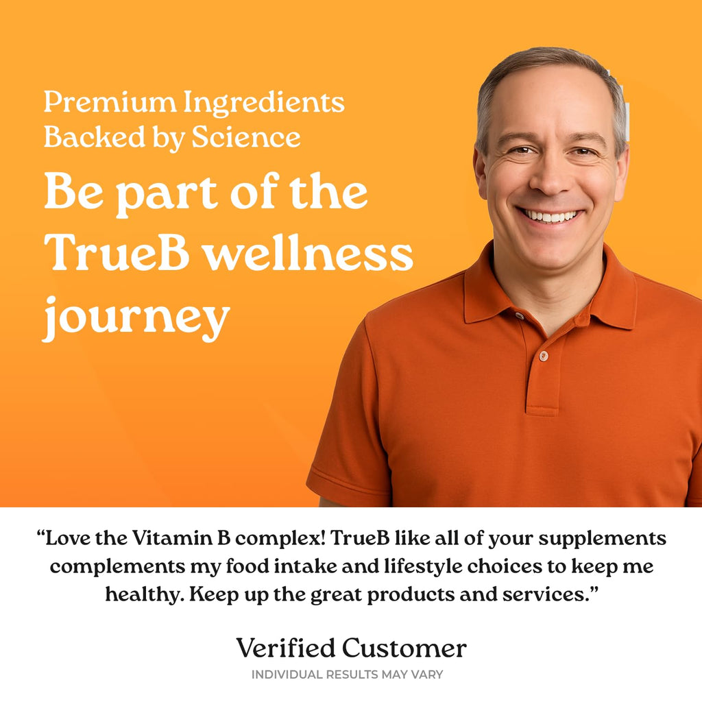 Nature City True-B Vitamin B Complex with Active B12 & Folate - 30 Capsules - image 5