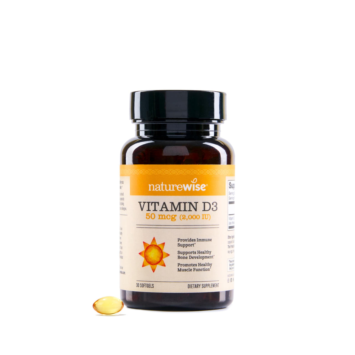 NatureWise Vitamin D3 Supplement, Immune Support