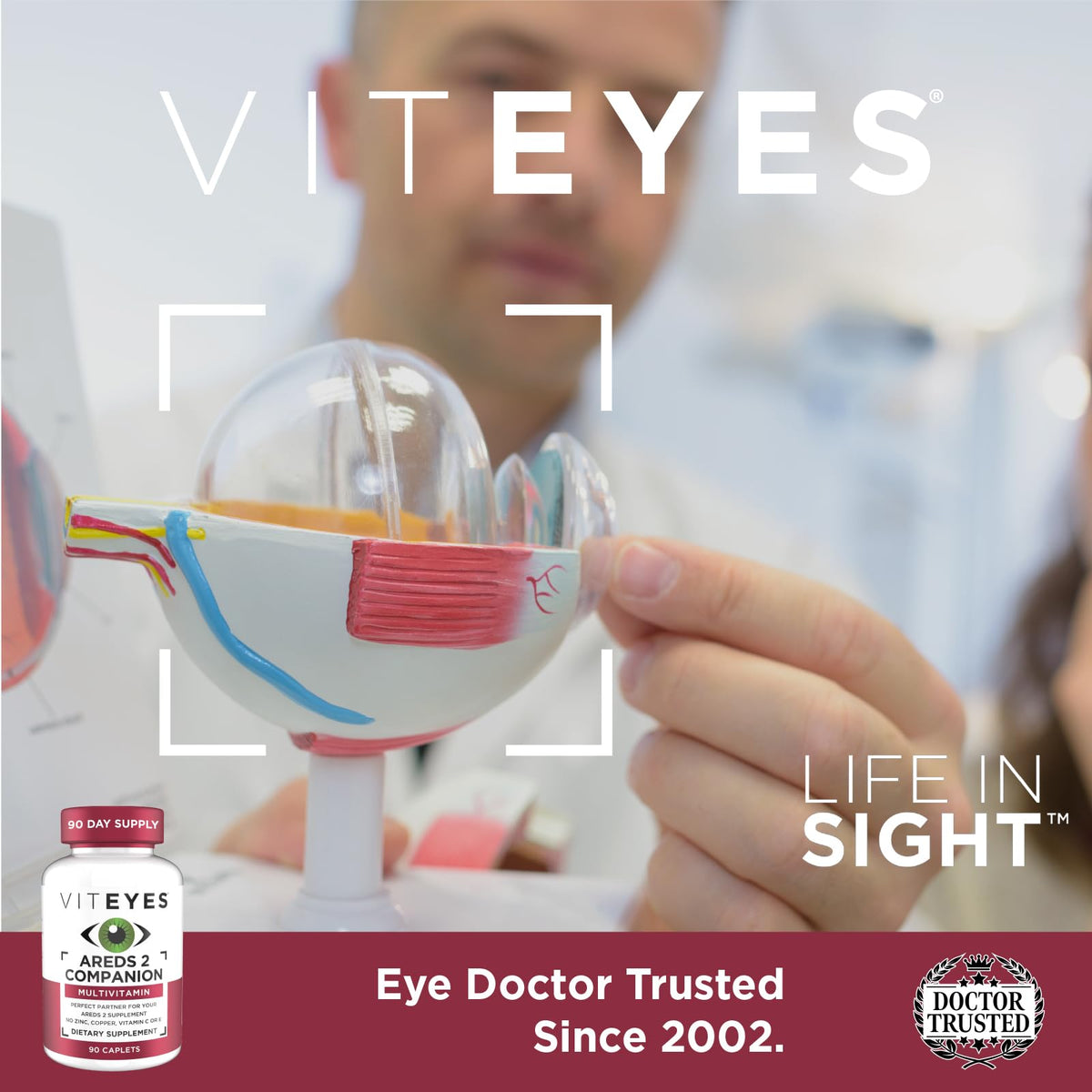 Viteyes Classic AREDS 2 Companion Multivitamin - 90 Capsules - image 4