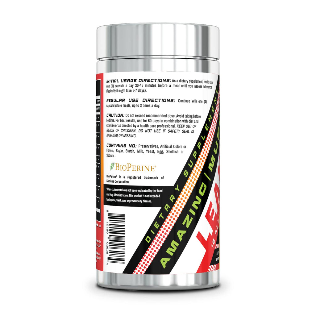 Amazing Nutrition Lean-10 Burner Supplement - 90 Capsules - image 3