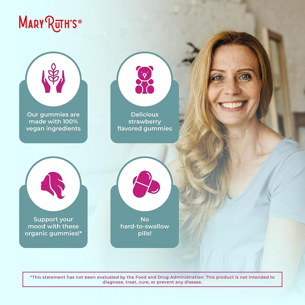 MaryRuth's Organic Menopause Support Gummies - 60 Count - image 6