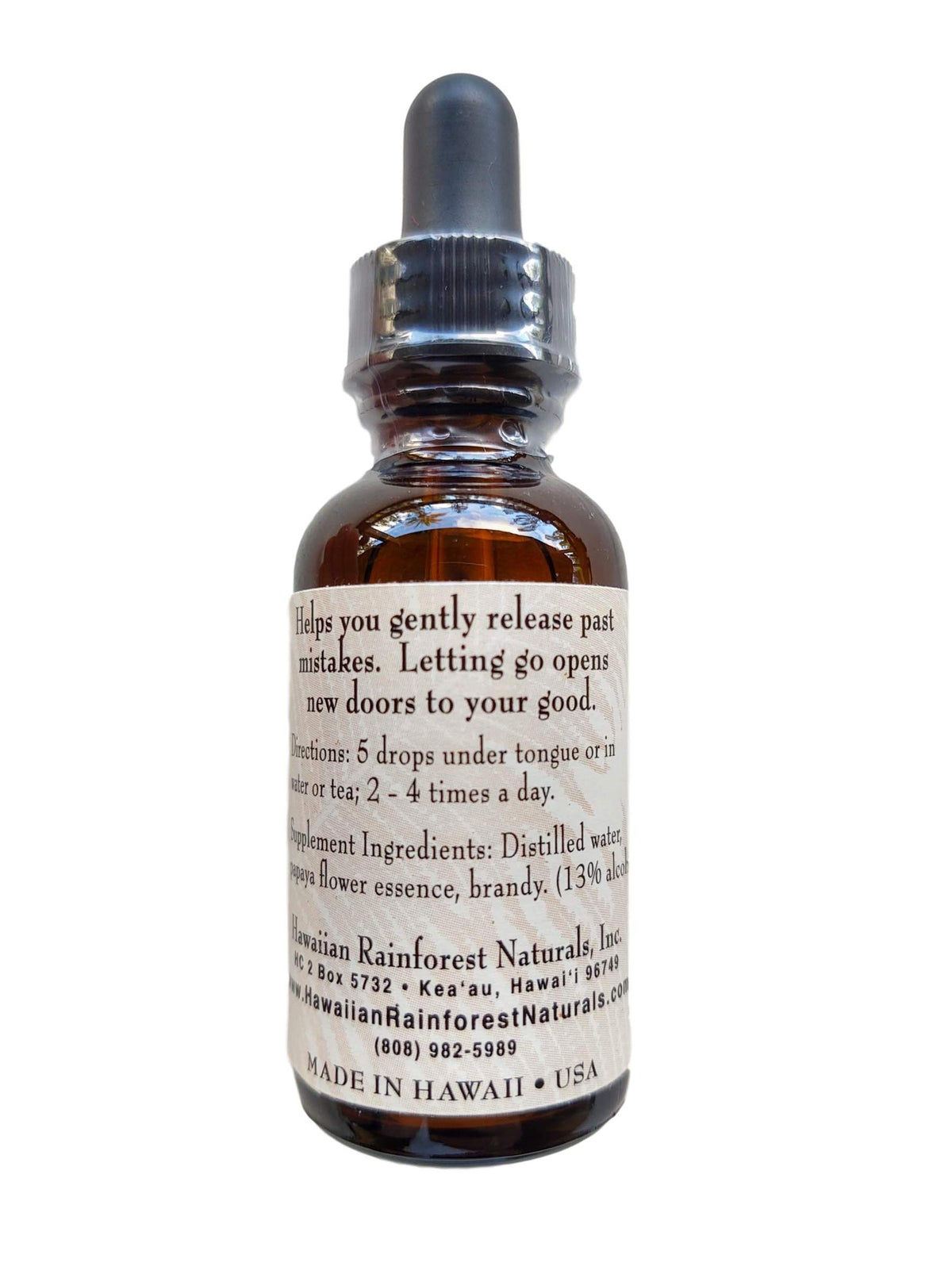 Hawaiian Rainforest Naturals Papaya Flower Essence - 1 Fl Oz - image 2