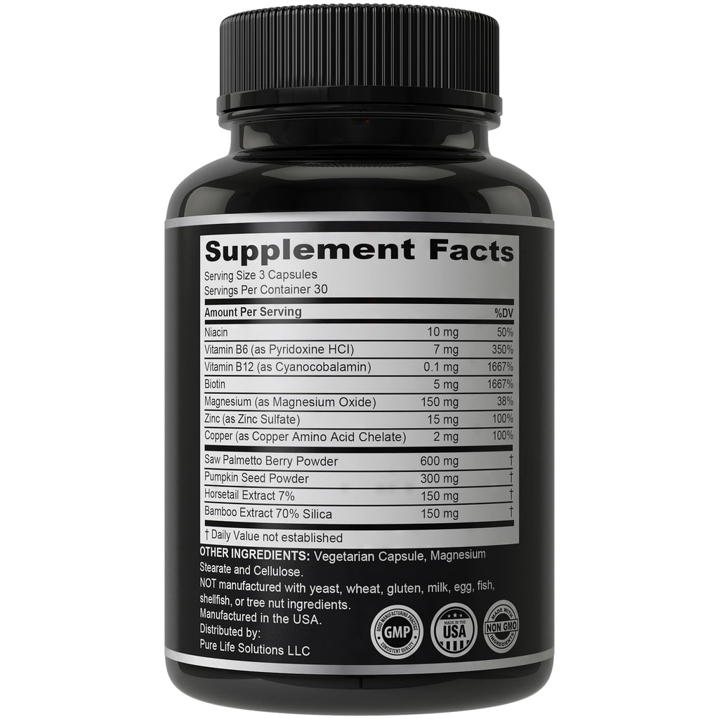 Hair Thickness Maximizer 11-in-1 Hair Growth Vitamins - 90 Capsules - image 6