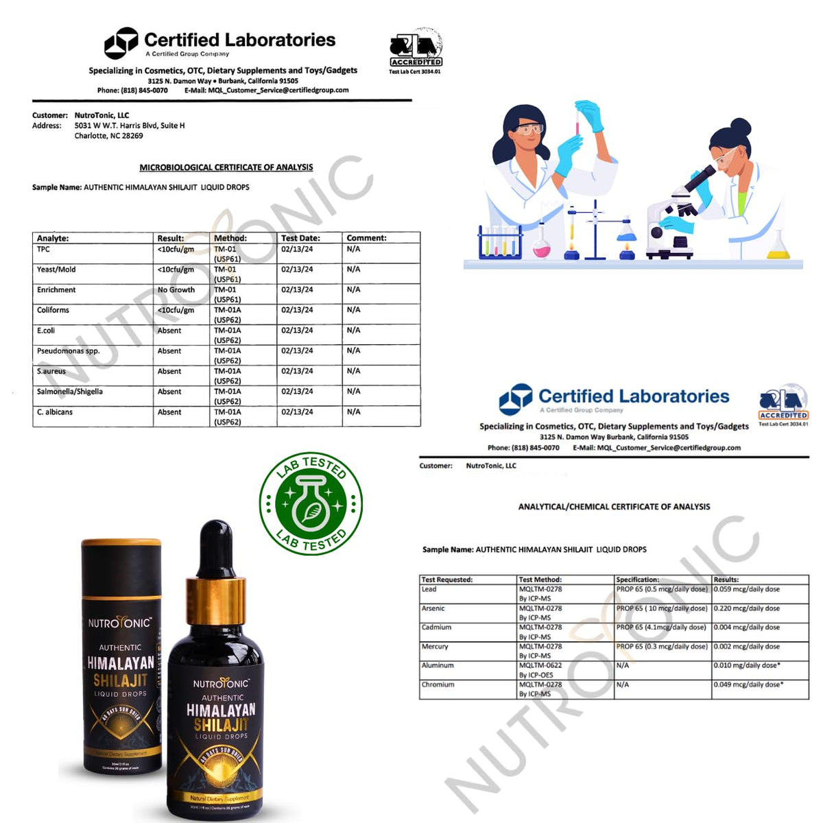 NutroTonic Authentic Himalayan Shilajit Liquid Drops - 30ml - image 6