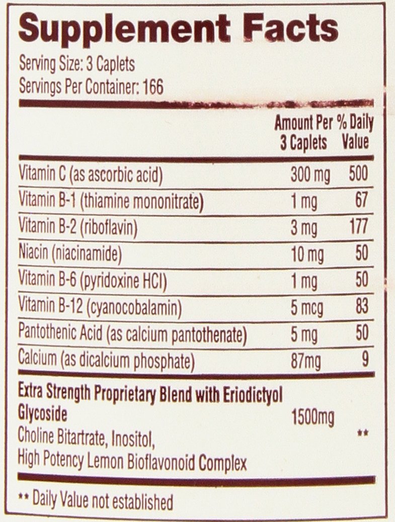 Lipo-Flavonoid Plus Ear Health Dietary Supplement - 200 Caplets - image 3