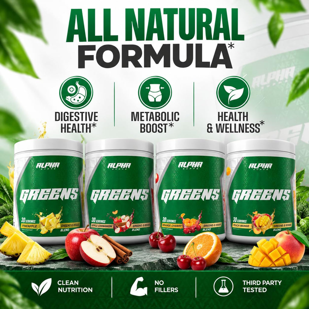 Alpha Supps - Alpha Greens Fruit & Vegetable Powder