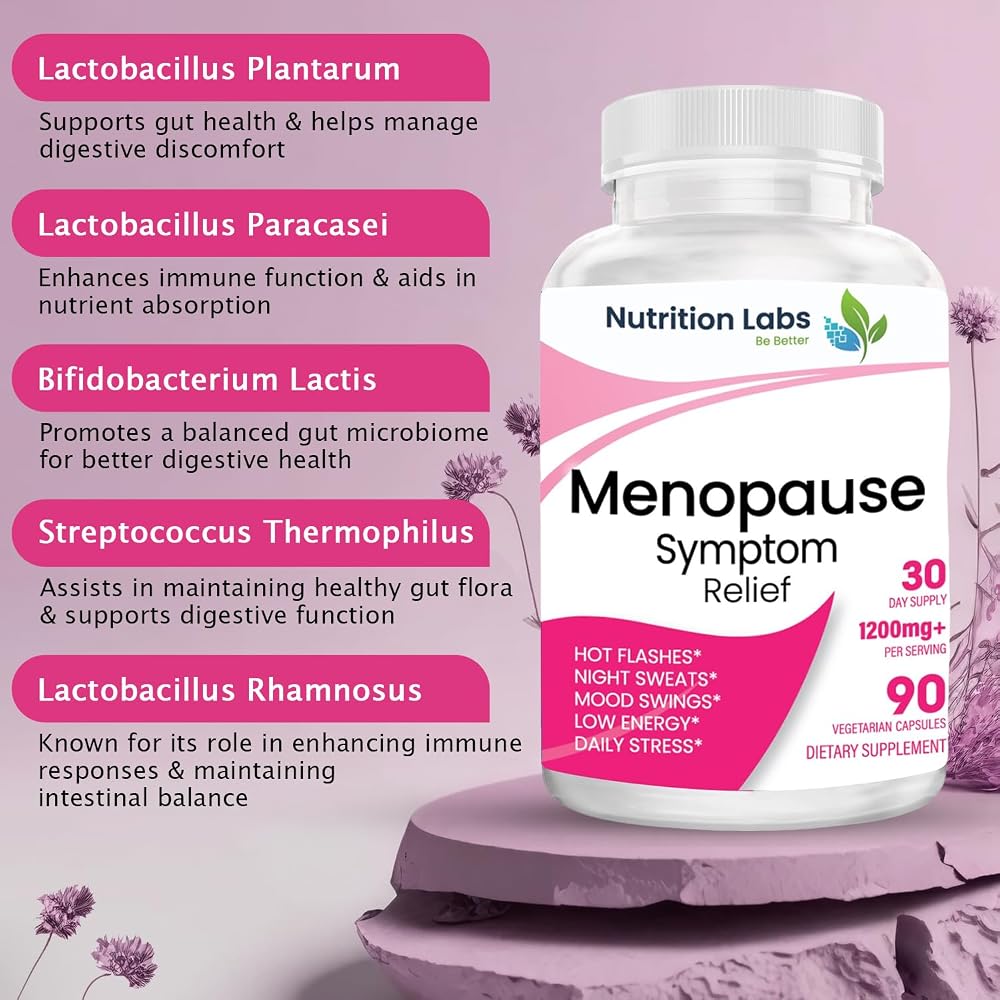 NUTRITION LABS BE BETTER Menopause Relief Supplement - 90 Capsules - image 4