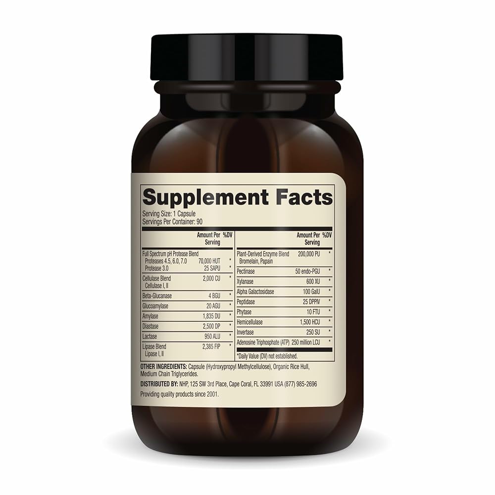 Dr. Mercola Full Spectrum Enzymes Digestive Support - 90 Capsules - image 2