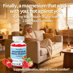 Foesdker Magnesium Bisglycinate Gummies 400mg - 60 Gummies - image 2