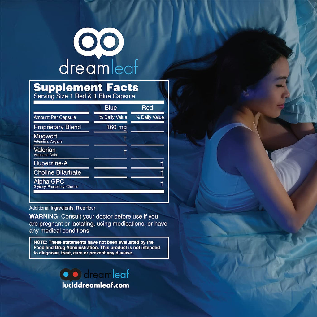 Dream Leaf Pro Lucid Dreaming Supplement - 60 Capsules - image 2