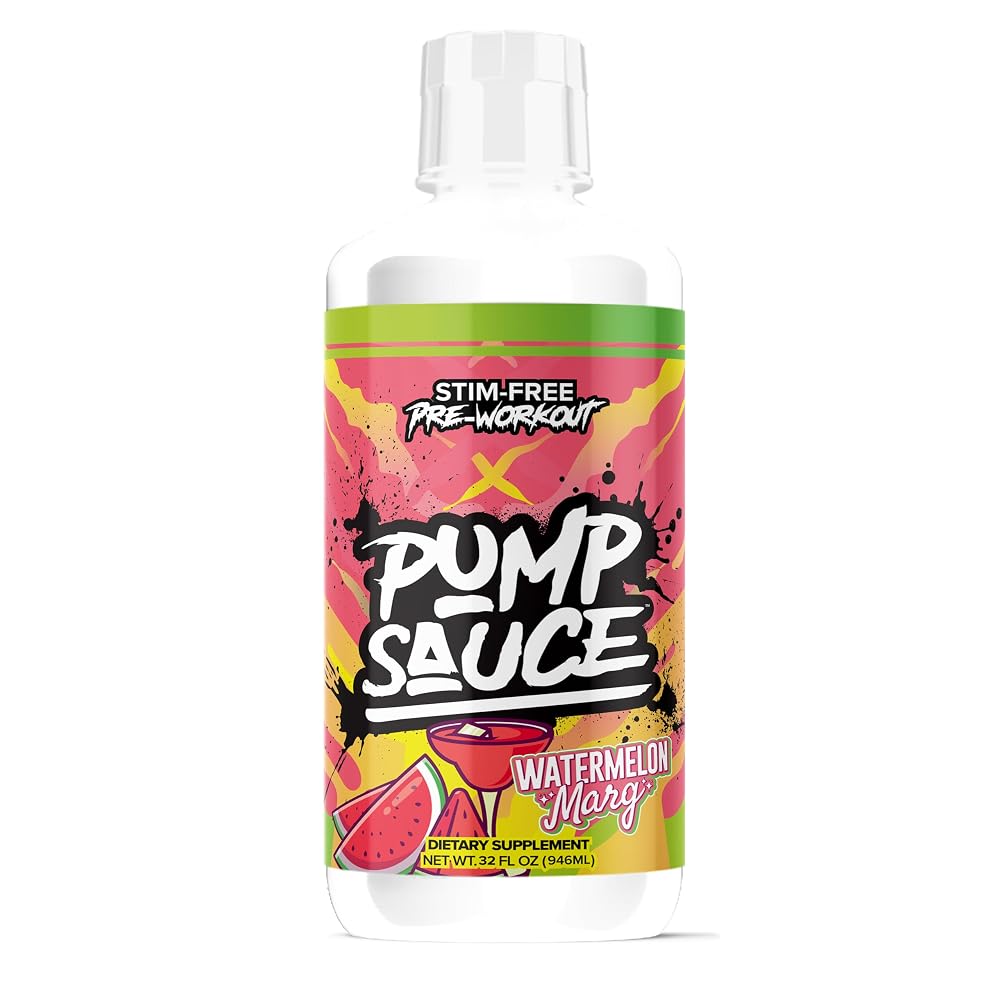 Pump Sauce Pre-Workout Watermelon Marg - 32 fl oz