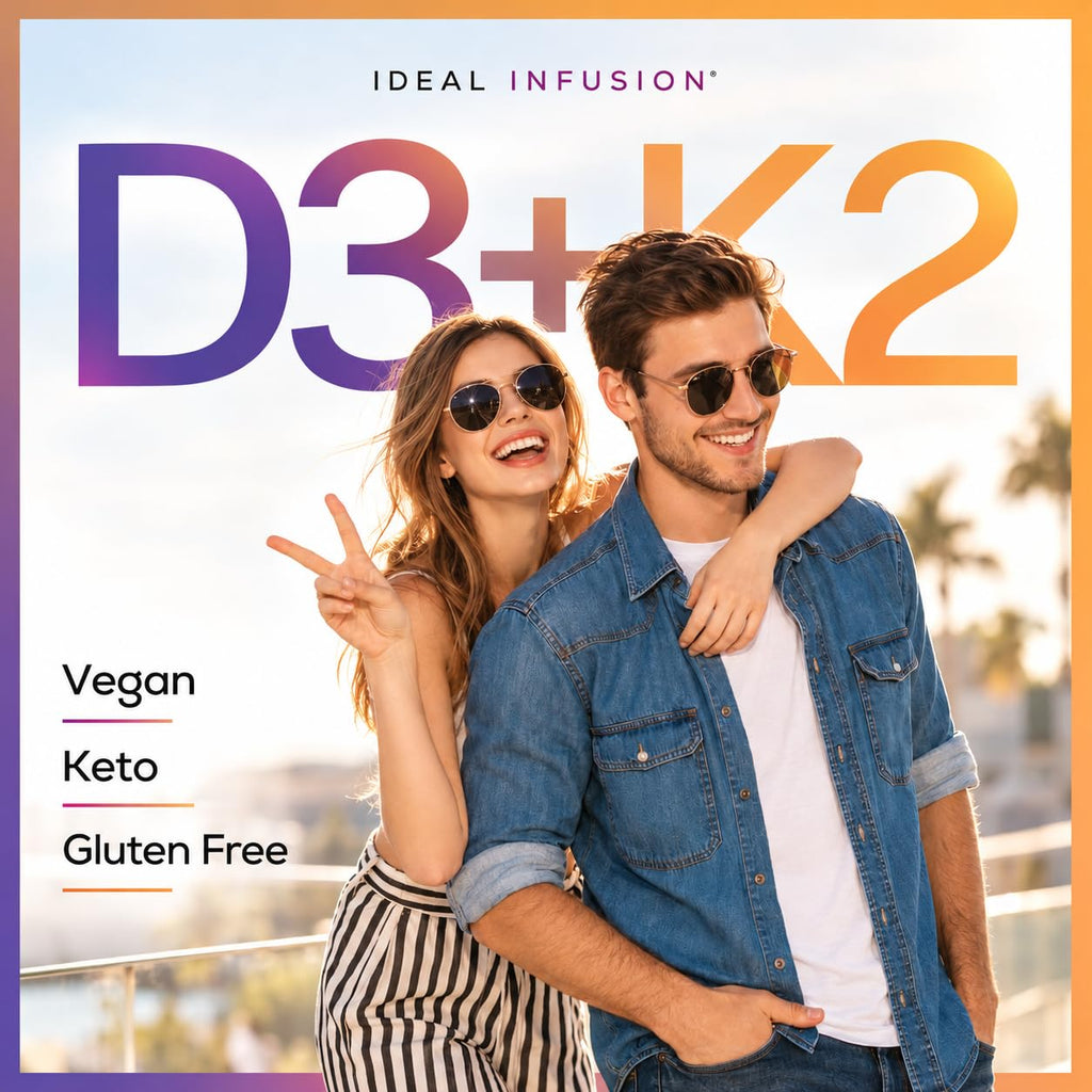 Ideal Infusion Vegan Vitamin D3 5000 IU with K2 Liquid Spray - 75 Servings - image 7