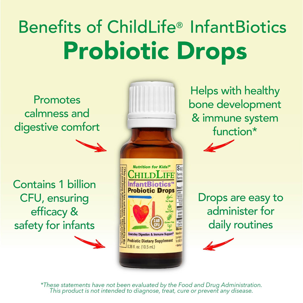 ChildLife Essentials InfantBiotics Baby Probiotic Drops - 0.36 Fl Oz - image 5