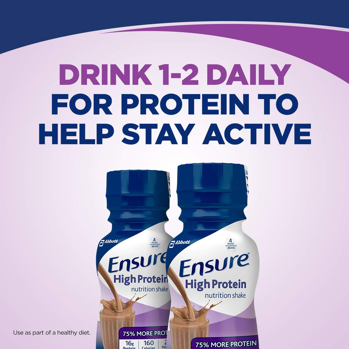 Ensure High Protein Nutritional Shake Milk Chocolate - 24 Pack - image 5