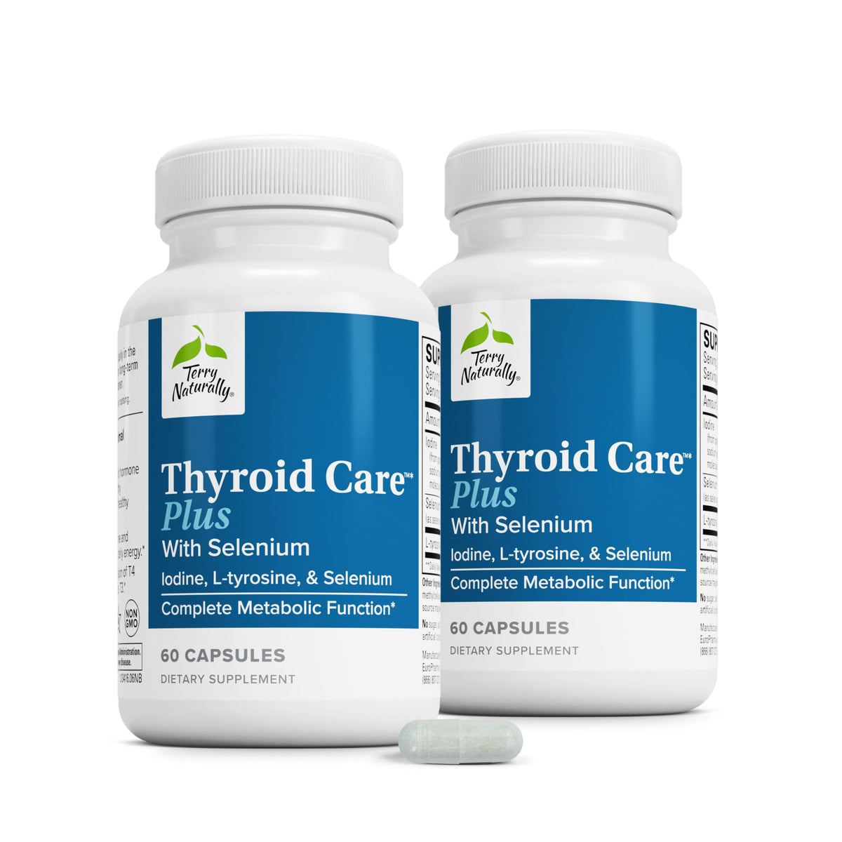 Terry Naturally Thyroid Care Plus - Thyroid Health Supplement