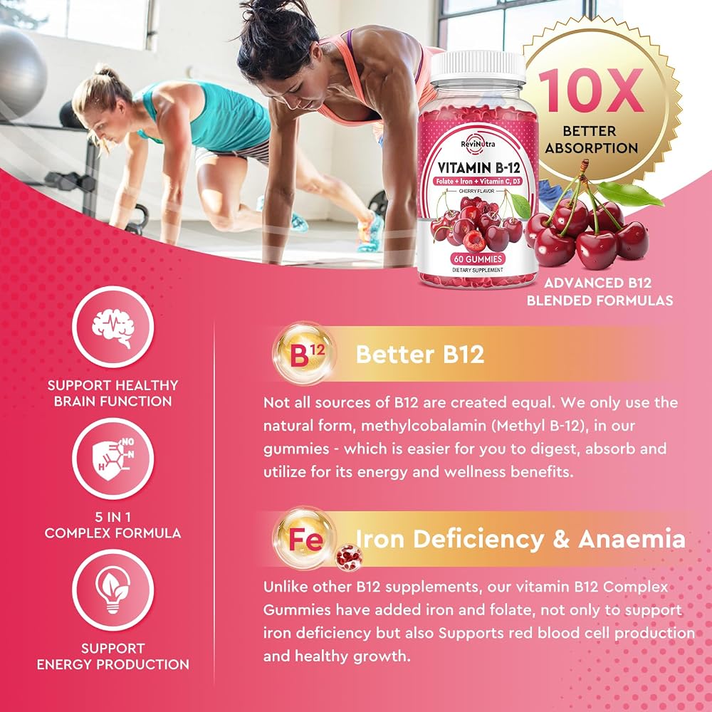 ReviNutra Vitamin B12 Gummies Baba