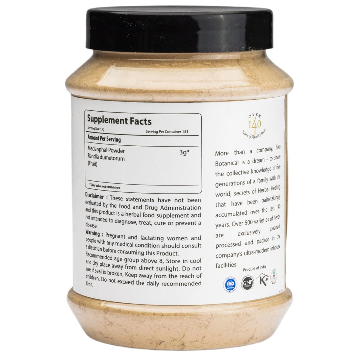 bixa BOTANICAL Emetic Nut Powder Randia Dumetorum - 1 Pound - image 3
