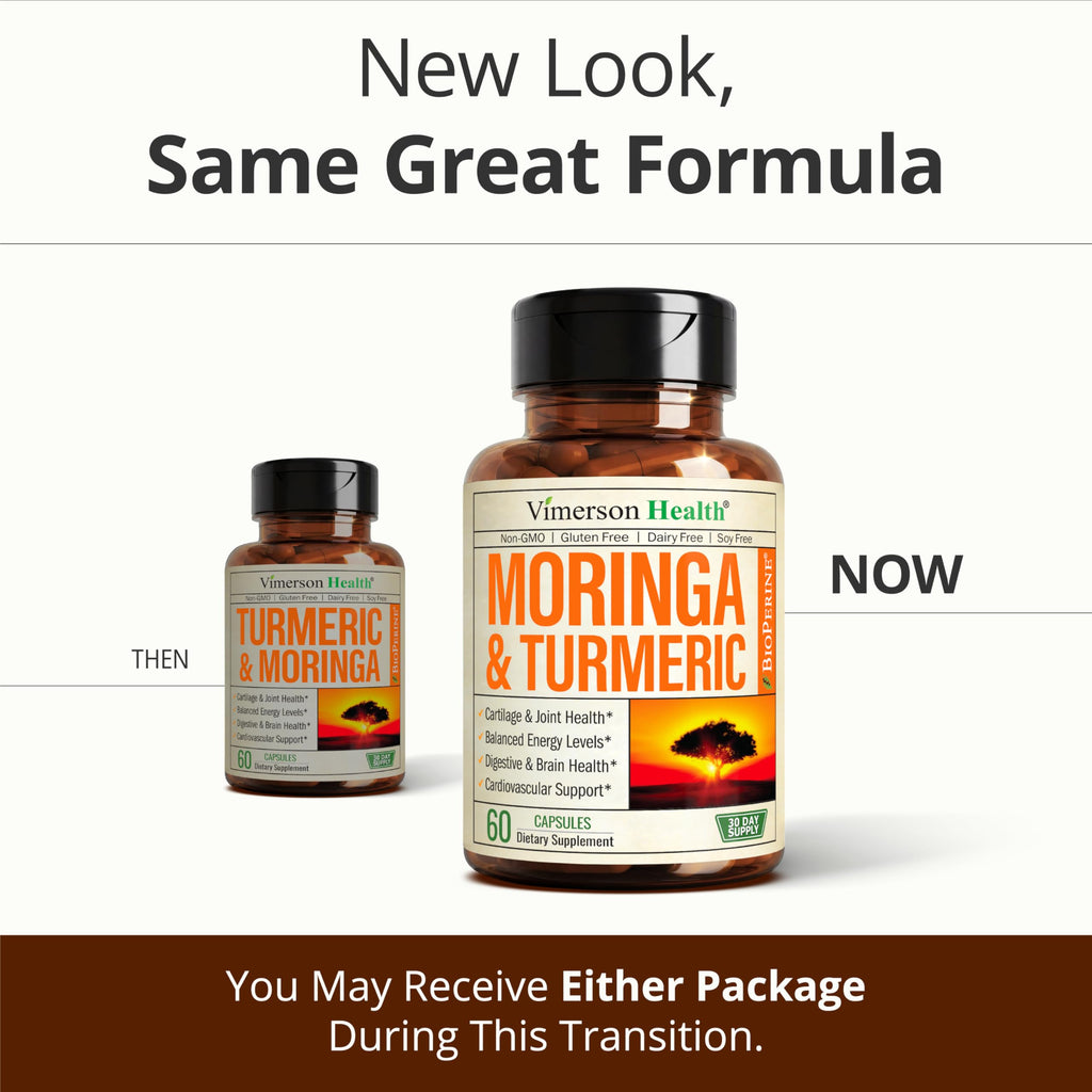 Vimerson Health Moringa 4:1 Extract with Turmeric Capsules - 60 Count - image 9