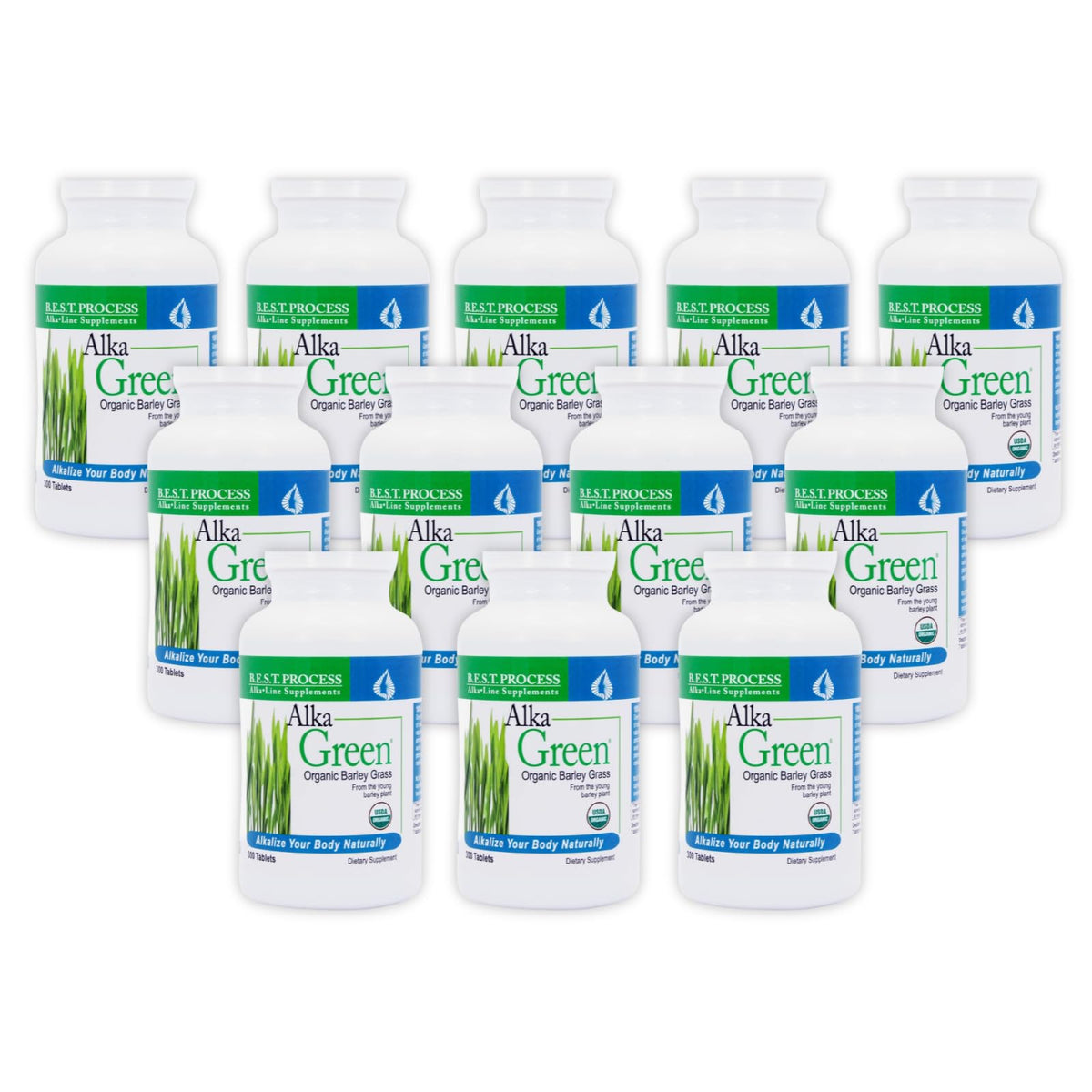 Morter HealthSystem Alka-Green Organic Barley Grass Tablets