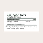 THORNE NAC 500 mg N-Acetylcysteine Amino Acid - 90 Capsules - image 2