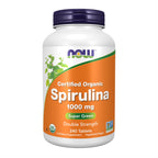 Now Supplements, Certified Organic, Spirulina 1000 mg (Double