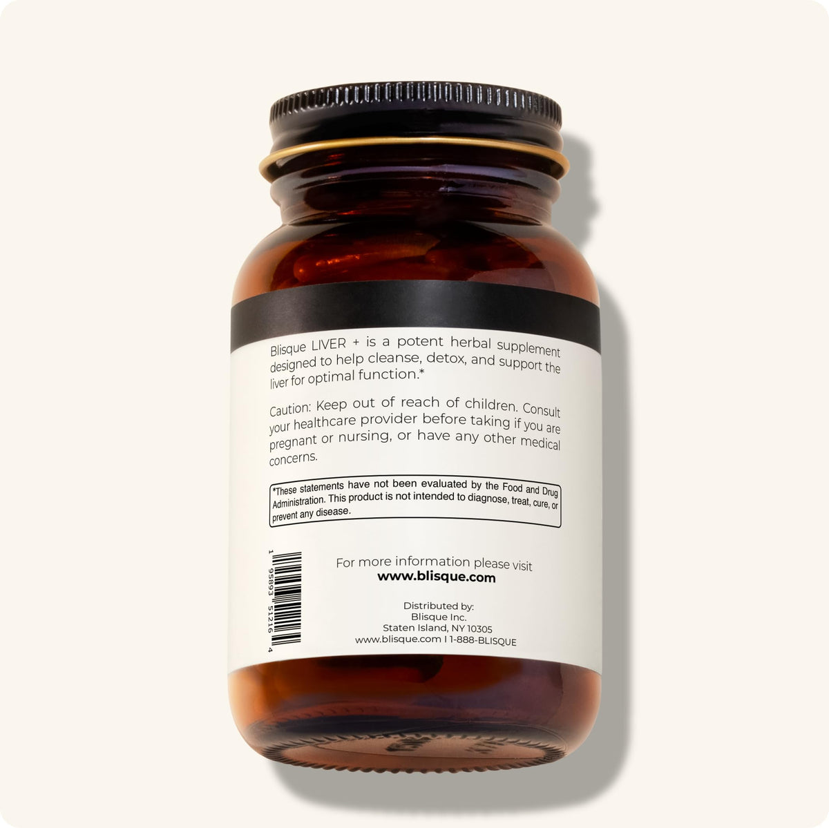 Blisque Liver Complex Supplement with Milk Thistle - 90 Capsules - image 9