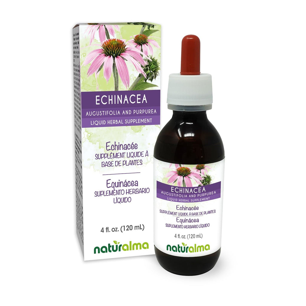 Naturalma Echinacea Root and Herb Alcohol-Free Tincture - 4 fl oz