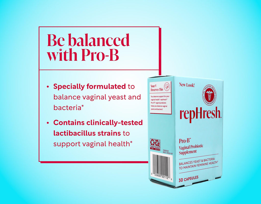 Rephresh Pro-B Vaginal Probiotic Supplement - 60 Capsules - image 8