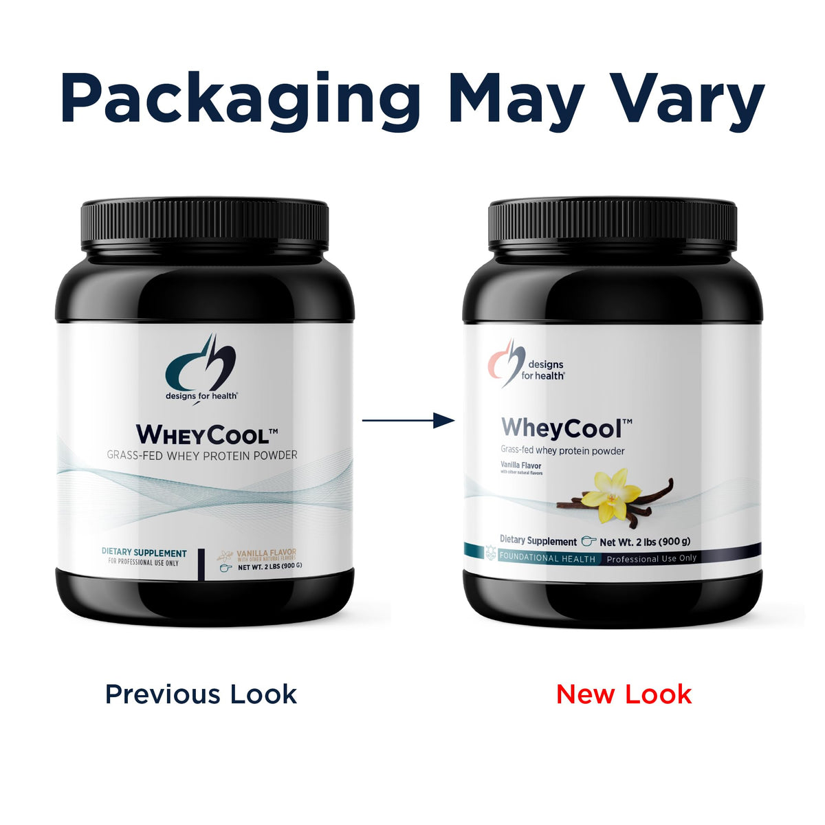 Designs for Health WheyCool Grass-Fed Whey Protein Vanilla - 30 Servings - image 4