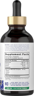 Carlyle Ionic Magnesium Liquid Complex 400mg - 4 fl oz - image 2