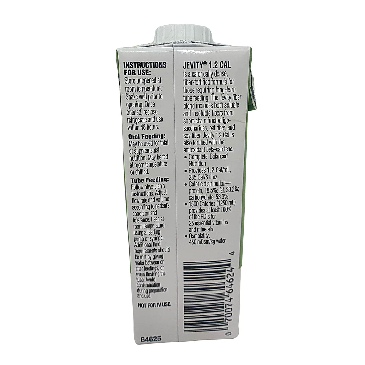 Jevity 1.2 Cal High-Protein Nutrition Ready to Use - 24 x 8 fl oz - image 3
