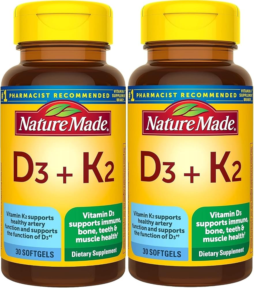 Nature Made Vitamin D3 K2