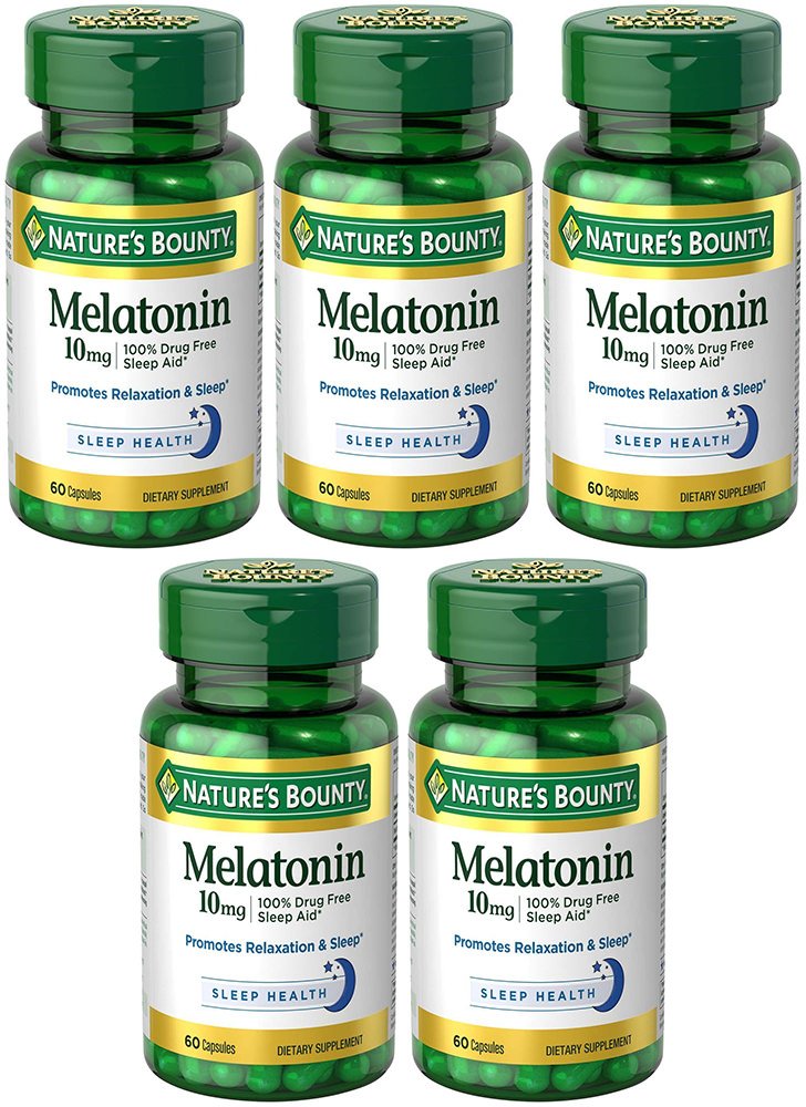 Nature's Bounty Melatonin 10 mg Sleep Support - 300 Tablets