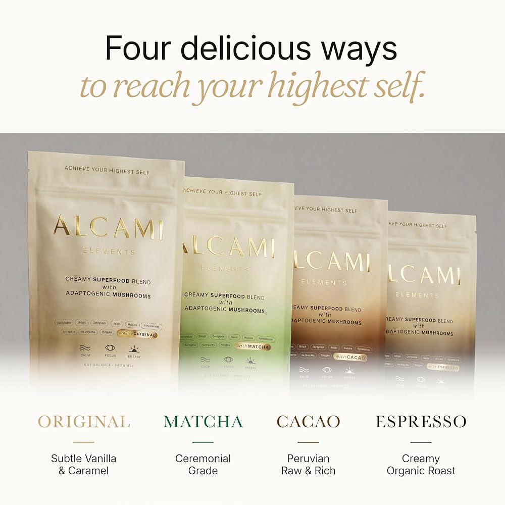 alcami elements Mushroom Coffee 10X Concentrated Extract