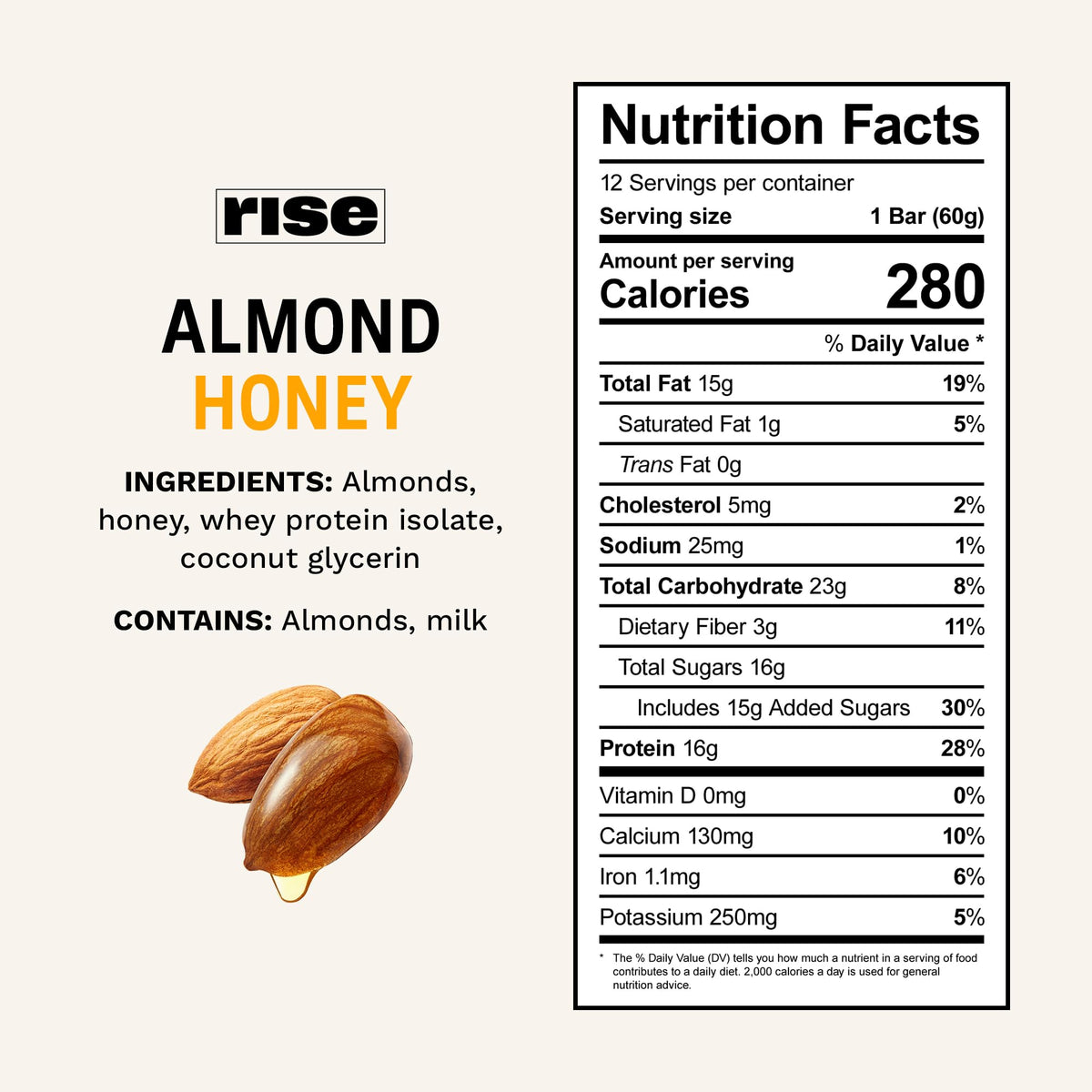 Rise Whey Protein Bars