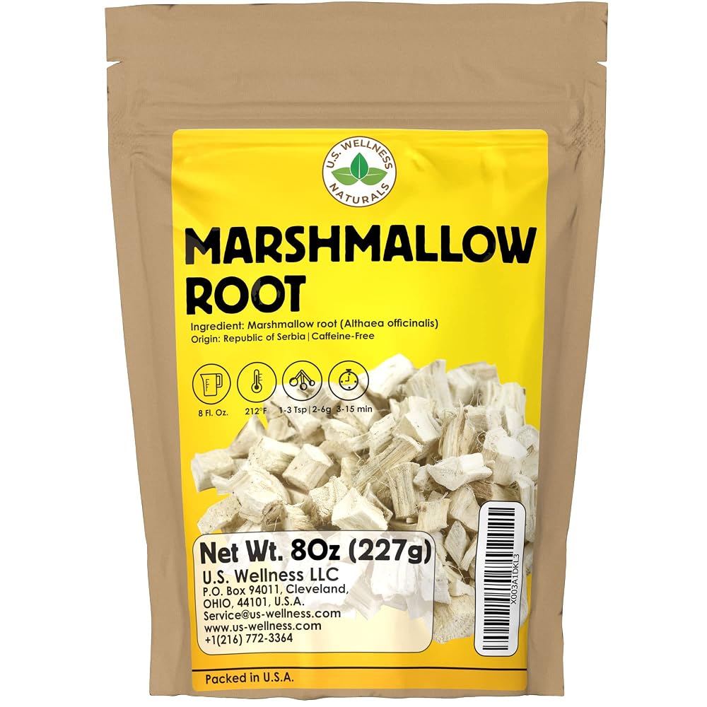U.S. Wellness Naturals Marshmallow Root Herb Tea - 8 oz