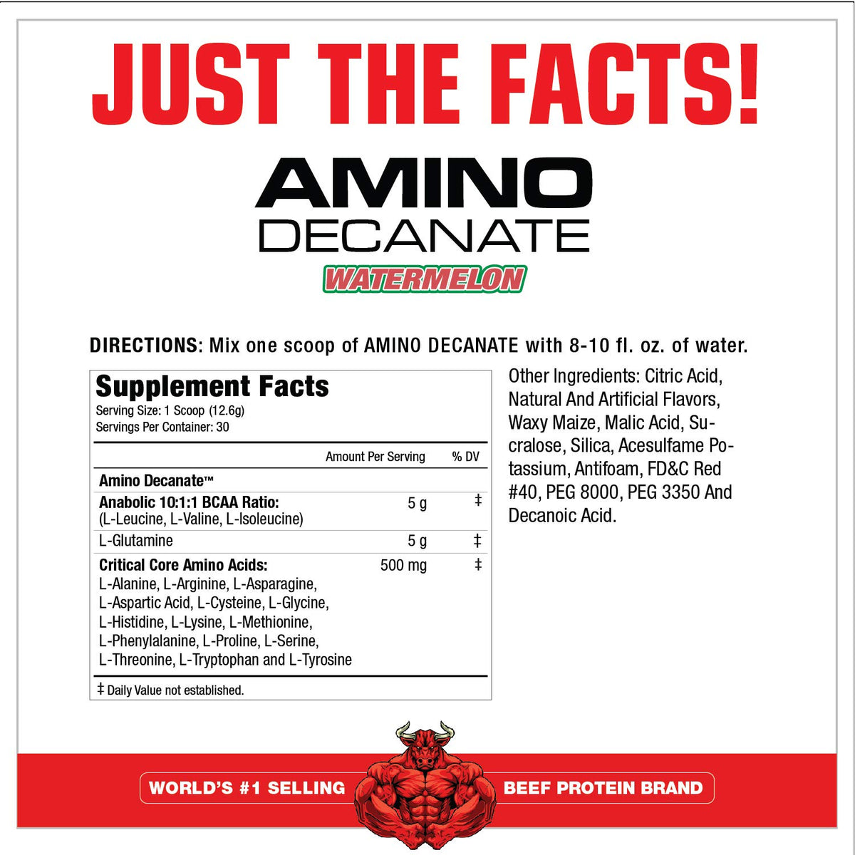 MuscleMeds Muscle Meds Amino Decanate