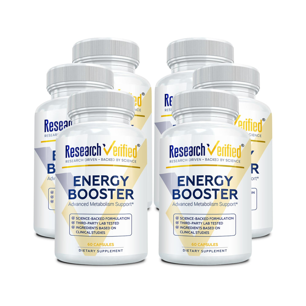 Research Verified Energy Booster - 60 Capsules