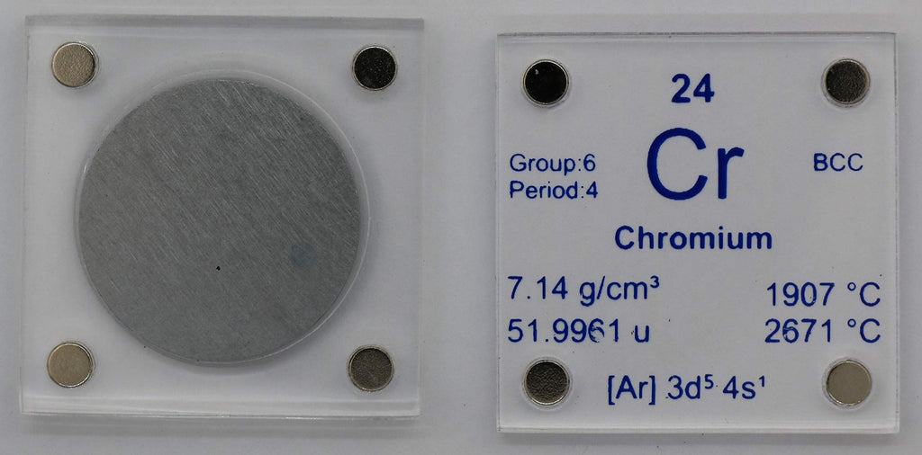 PFS Chromium Metal Disc 24.26mm 99.99% Pure - 1 Disc - image 7