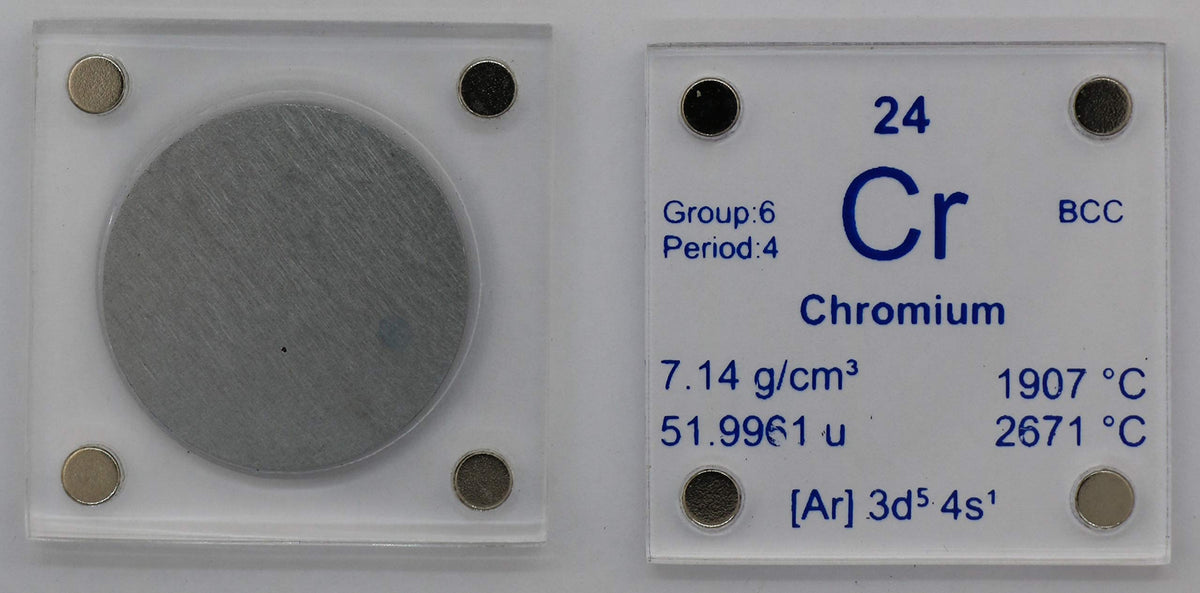 PFS Chromium Metal Disc 24.26mm 99.99% Pure - 1 Disc - image 7