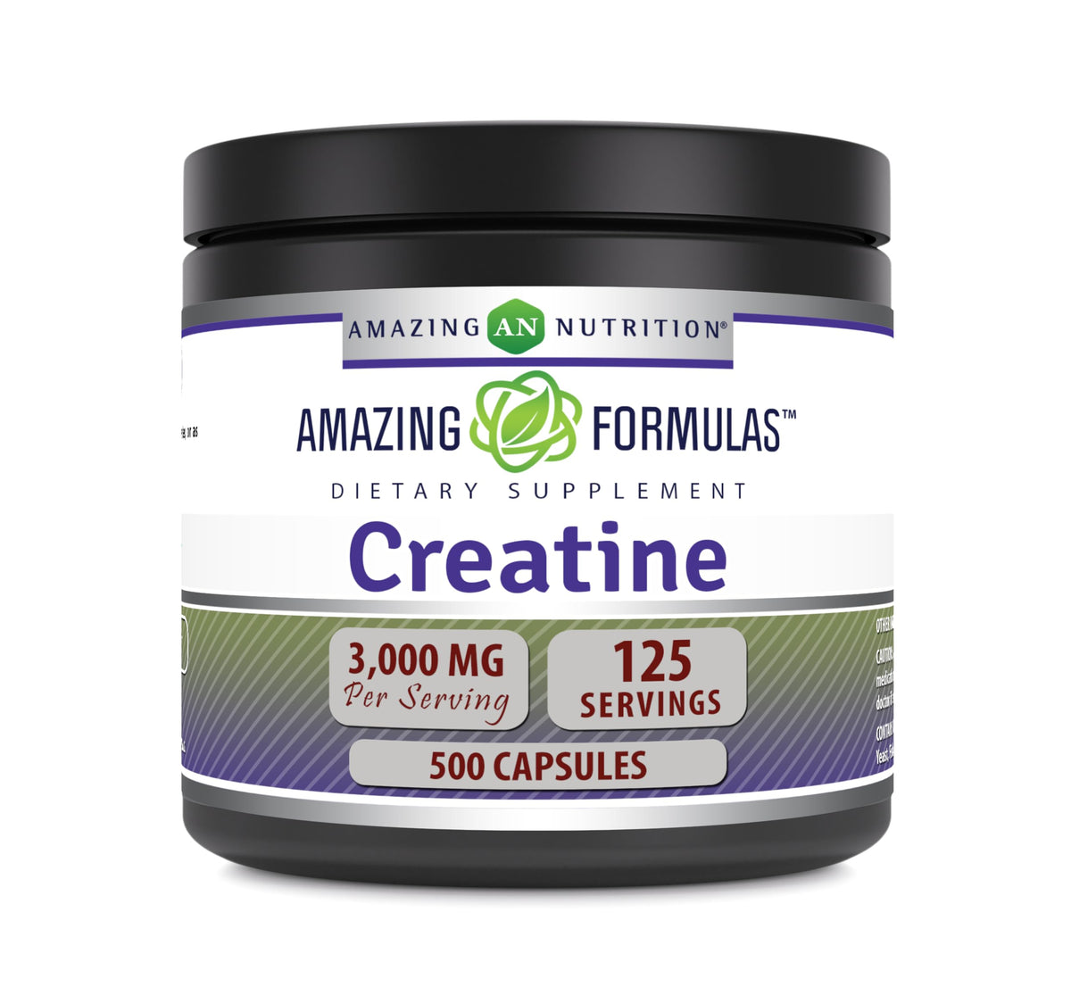 Amazing Formulas Creatine Monohydrate 3000 Mg Per Serving Capsules