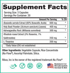 Peak Pure & Natural Adrenal Support Supplement - 90 Capsules - image 3