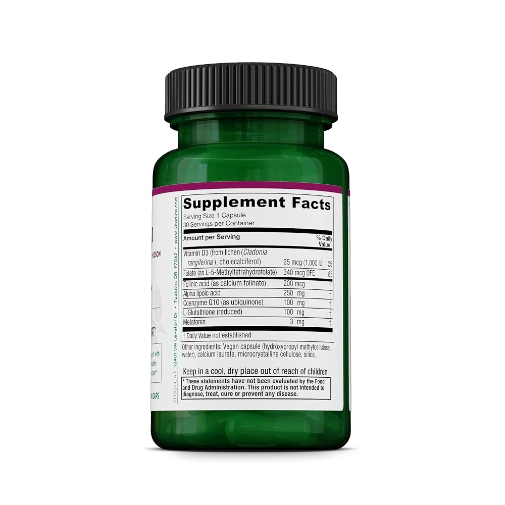 Vitanica Ovum P.M., Supports Healthy Egg Quality, Vegan